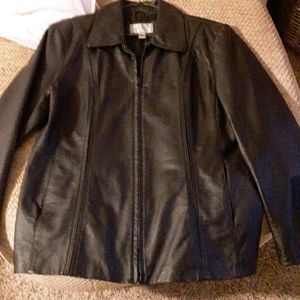 Leather jacket
